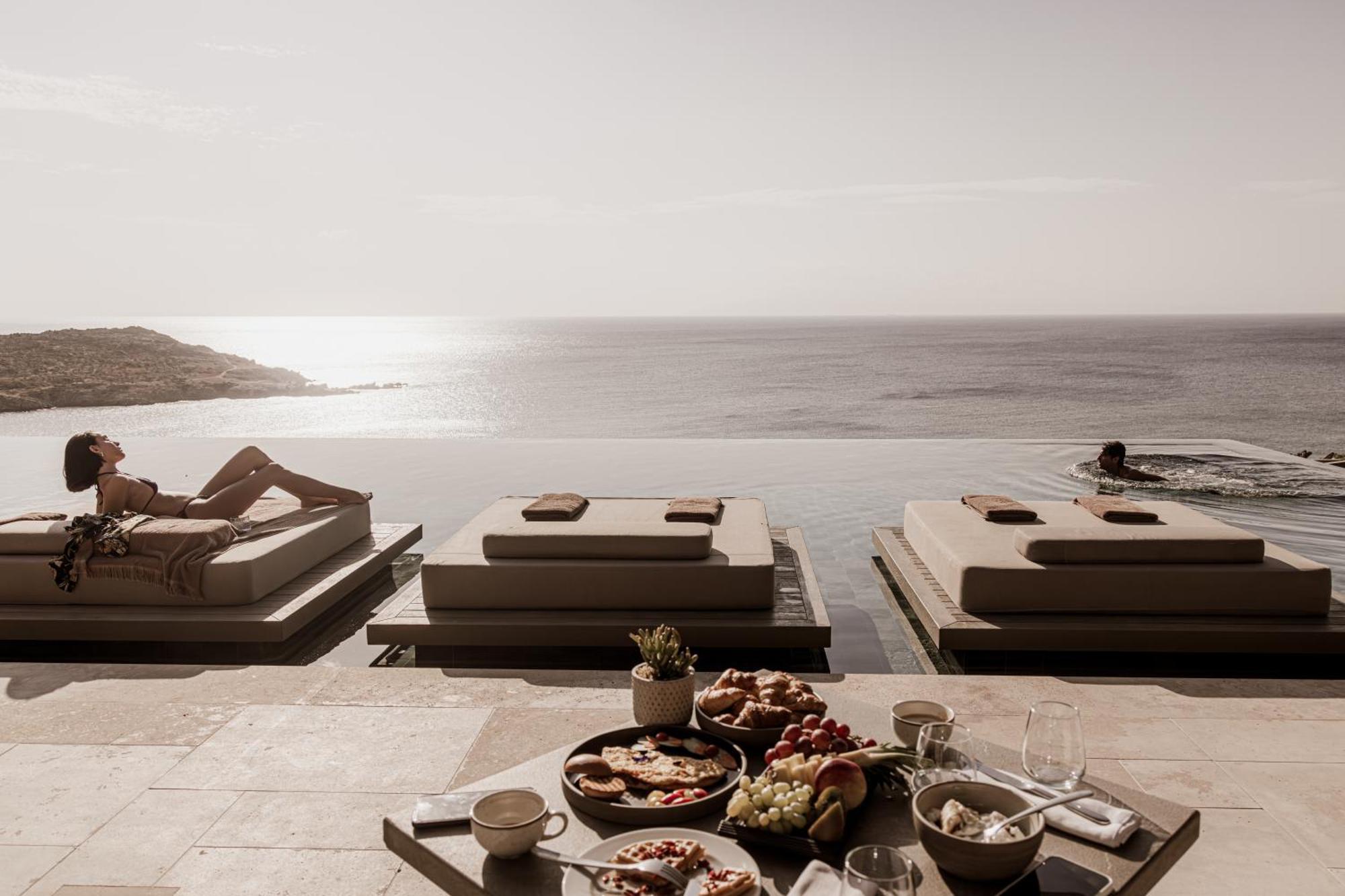 Enigma Mykonos Hideaway Suites أورنوس المظهر الخارجي الصورة