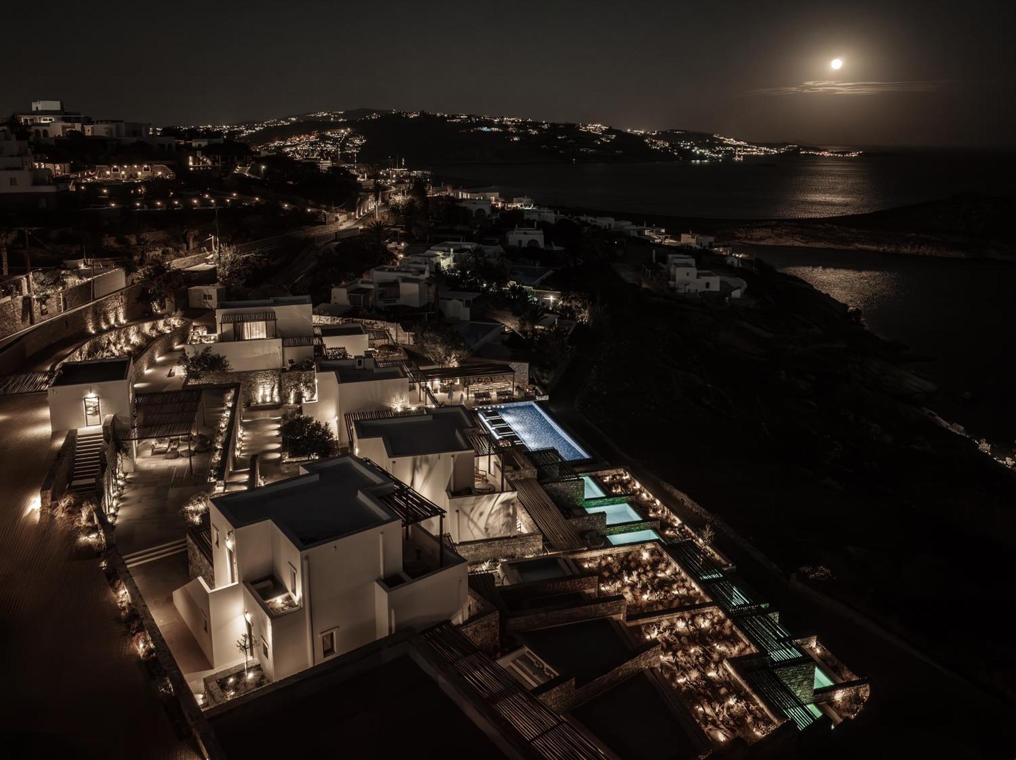 Enigma Mykonos Hideaway Suites أورنوس المظهر الخارجي الصورة