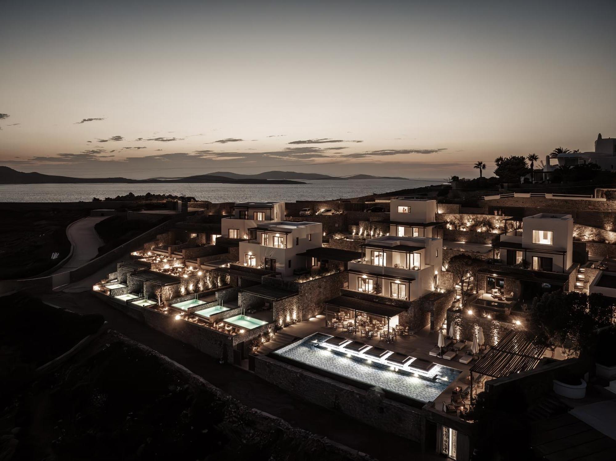 Enigma Mykonos Hideaway Suites أورنوس المظهر الخارجي الصورة