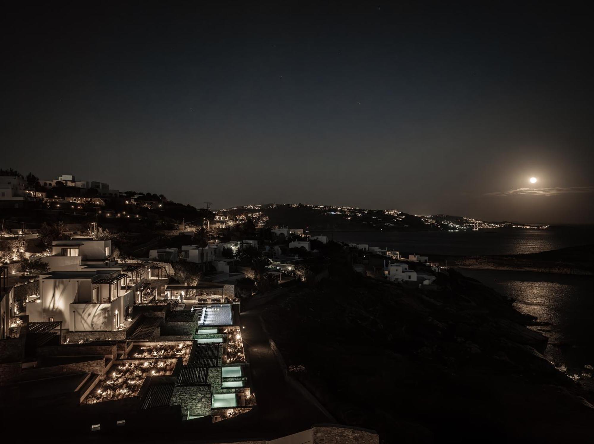 Enigma Mykonos Hideaway Suites أورنوس المظهر الخارجي الصورة