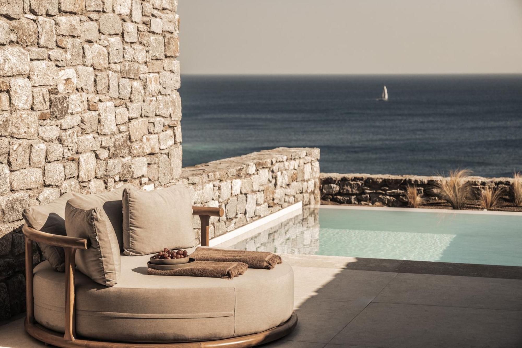 Enigma Mykonos Hideaway Suites أورنوس المظهر الخارجي الصورة