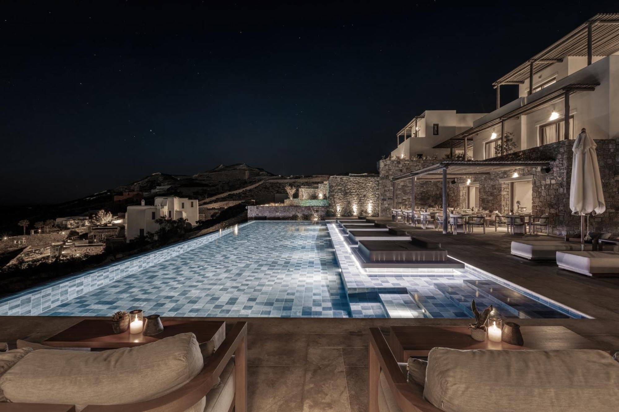 Enigma Mykonos Hideaway Suites أورنوس المظهر الخارجي الصورة