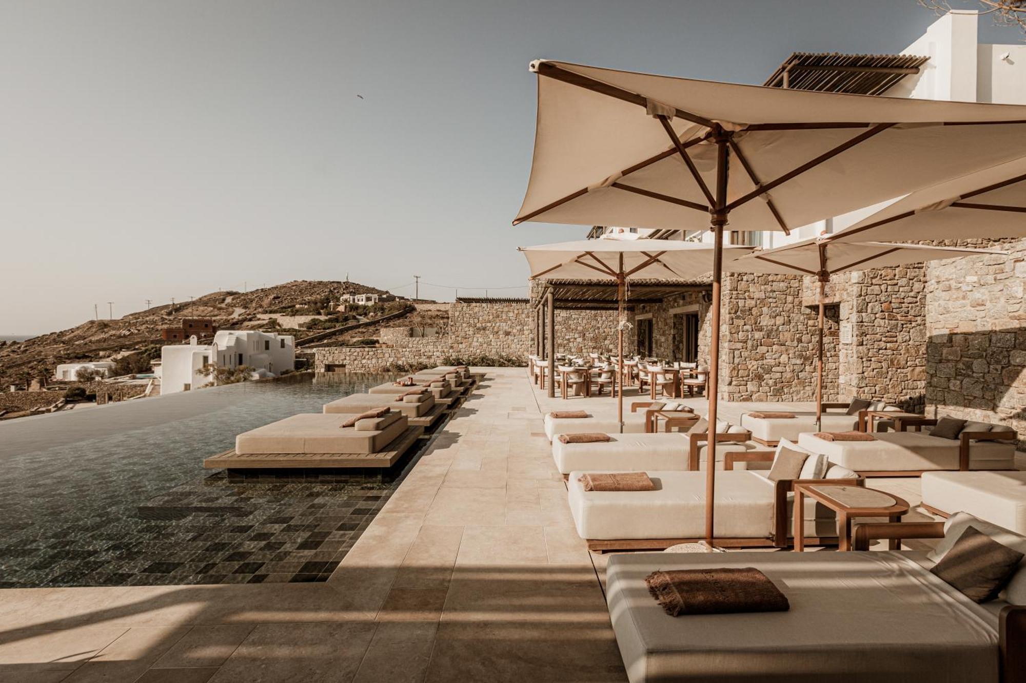 Enigma Mykonos Hideaway Suites أورنوس المظهر الخارجي الصورة