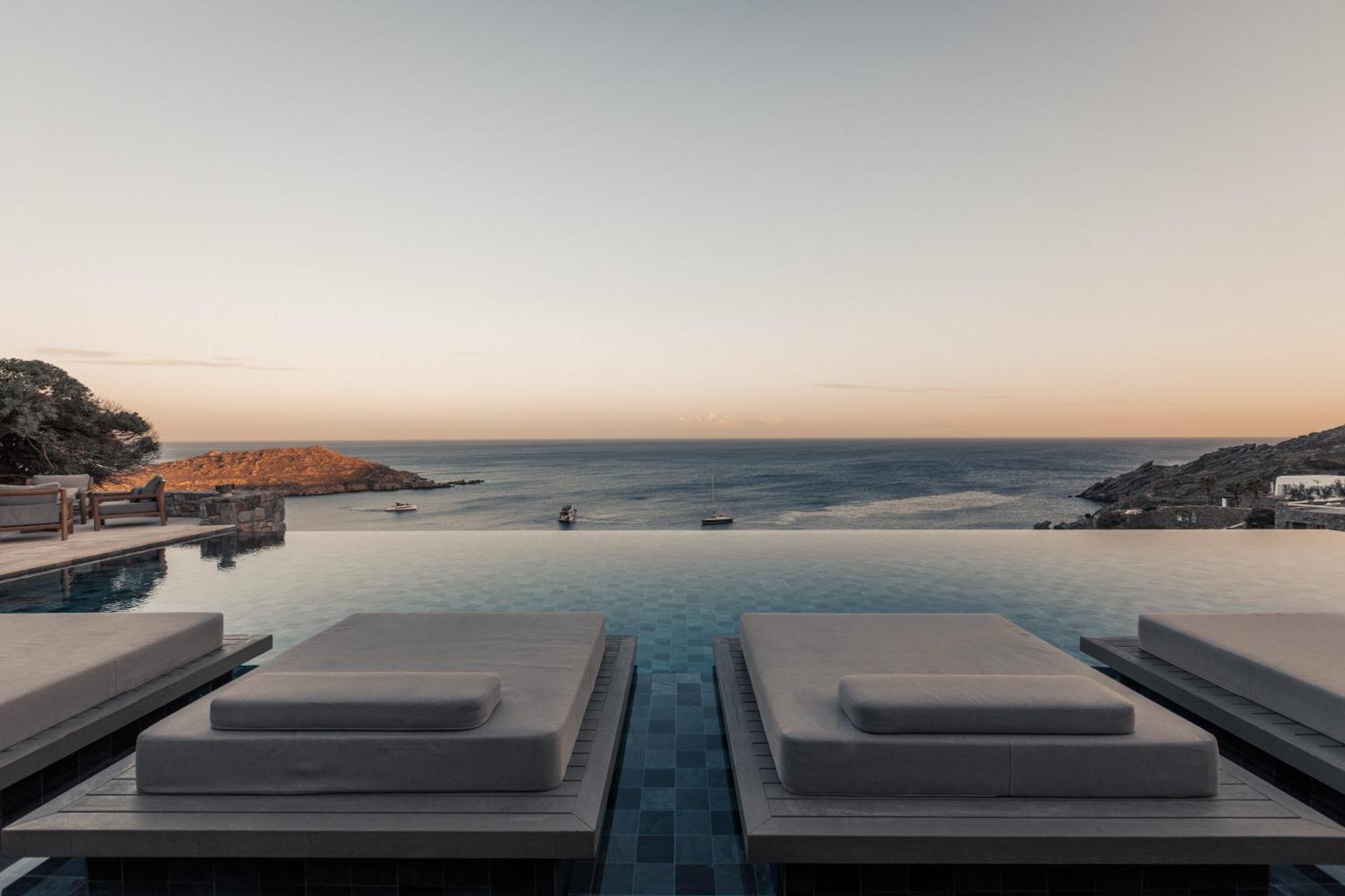 Enigma Mykonos Hideaway Suites أورنوس المظهر الخارجي الصورة